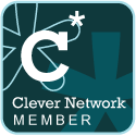 clever girls network badge